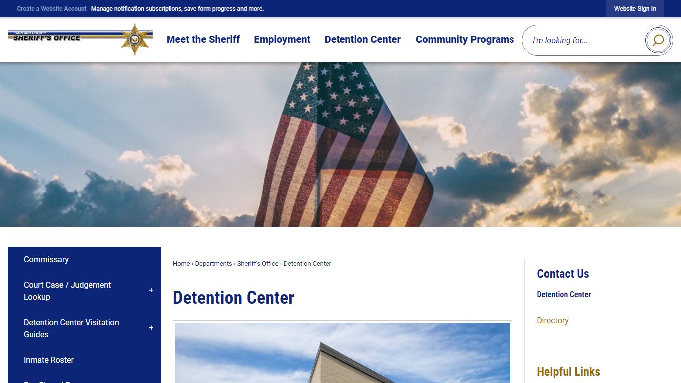 Detention Center | Garland County, AR